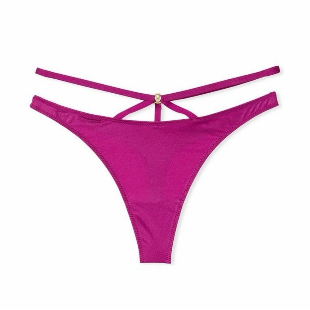 Bundle of 2 Victoria's Secret Very Sexy So Obsessed Strappy Thong Panty NWT
